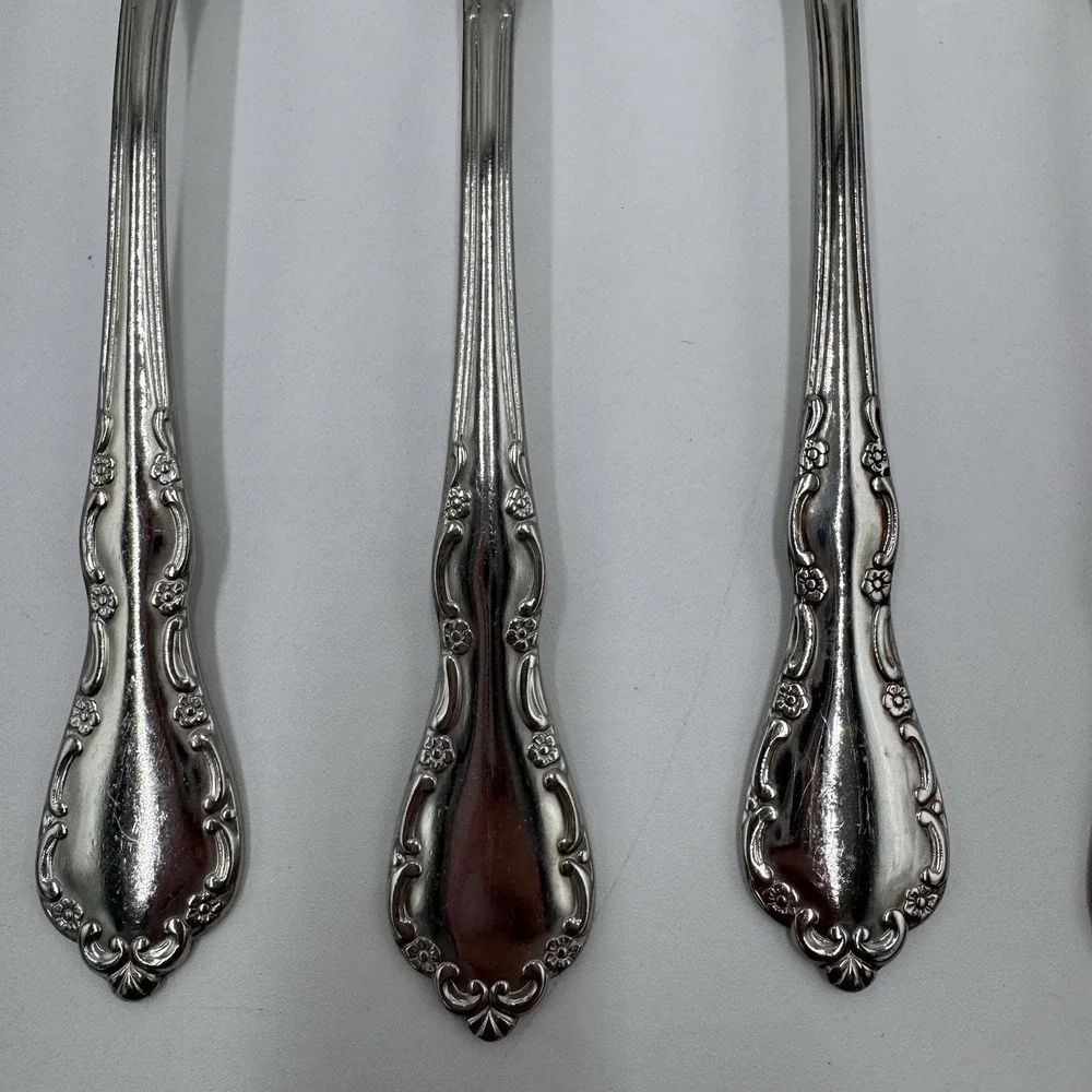 Oneida Mansion Hall Distinction Deluxe HH Stainless Flatware 15 Pc Lot